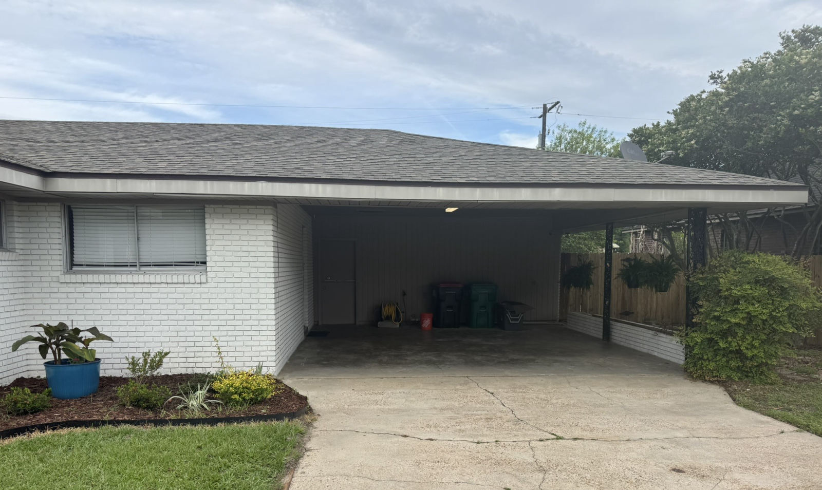 Carport — Full View