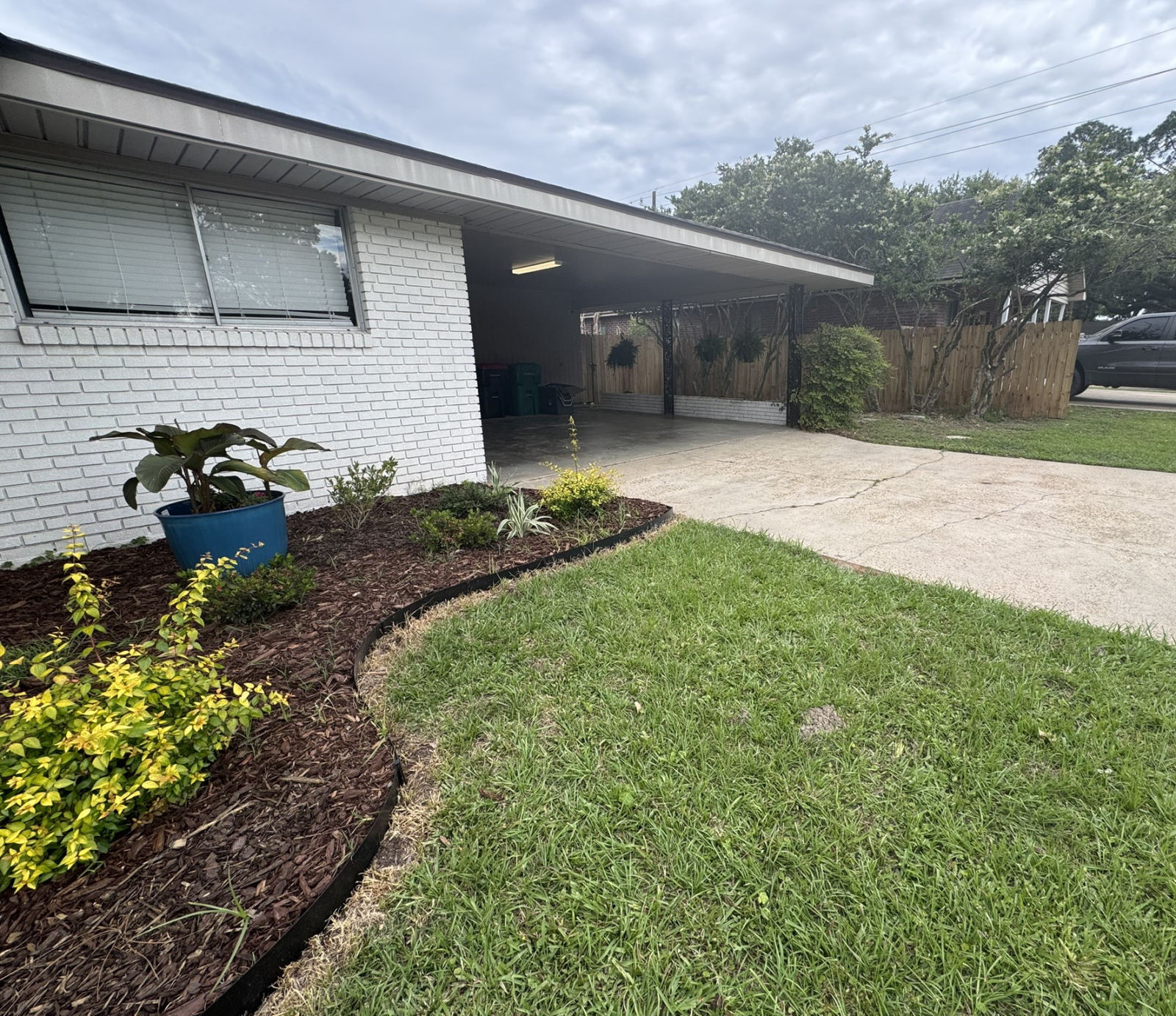 Exterior — Driveway & Landscaping